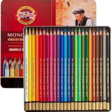 Koh-İ Noor Polycolor Kuruboya Kalem Seti 12'Li Metal Kutu N:3822