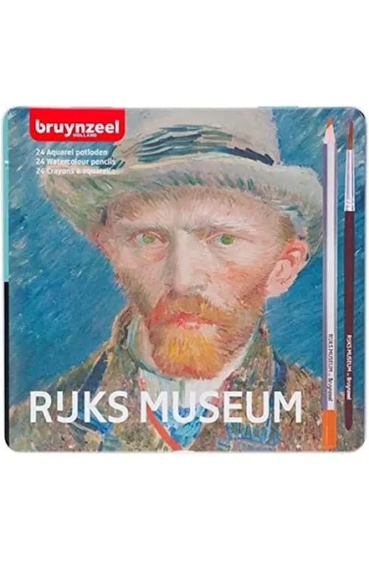 Bruynzeel  Kuru Boya Kalem Seti  24 Renk Vincent Van Gogh