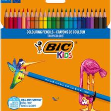 Bic Kids Tropicolors Kuru Boya Kalemi 24 Renk