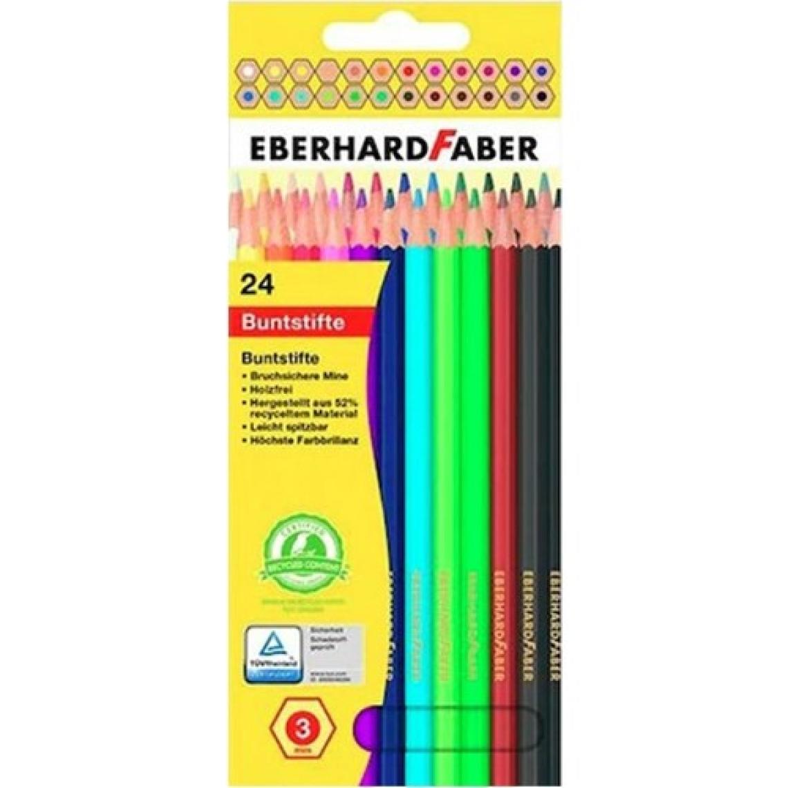 Eeberhard-Faber Kuruboya Kalemi 24 Renk 3Mm Mine