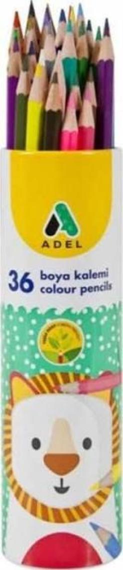 Adel Metal Tüp Boya Kalemi 36 Renk Tam Boy