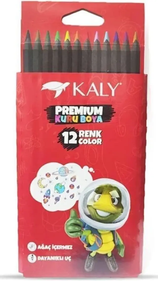 Kaly Kuru Boya Premium 12'li Renk