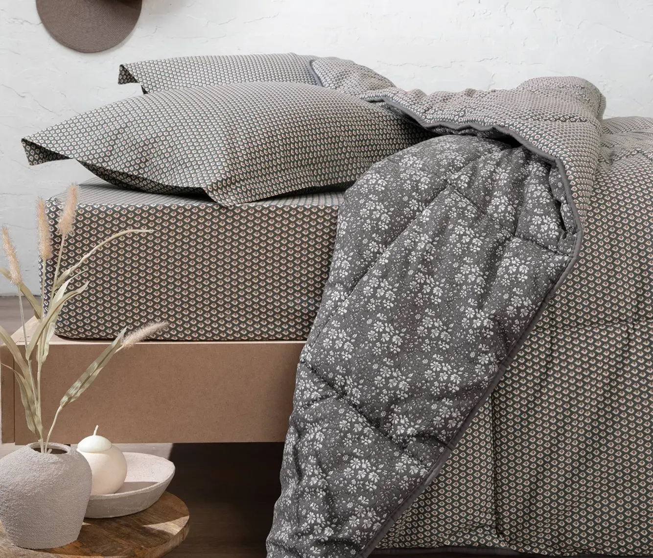 Yataş Bedding Mix&match Thalia Çift Kişilik Yorgan - Antrasit