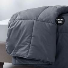 Yataş Bedding Mix&match Penny Çift Kişilik Yorgan - Antrasit