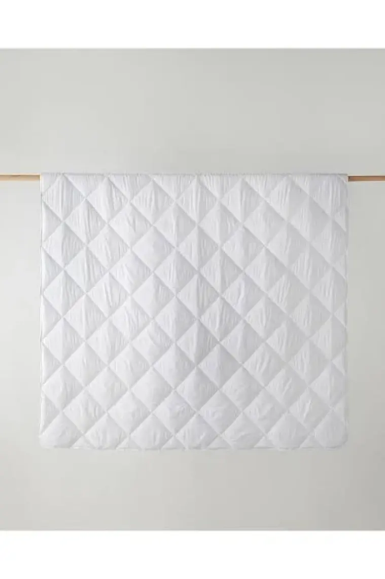 English Home Siesta Mikrofiber Çift Kişilik Yorgan 195 x 215 cm Beyaz