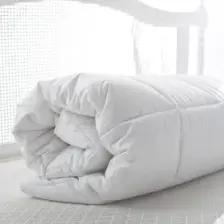 English Home Siesta Mikrofiber Çift Kişilik Yorgan 195 x 215 cm Beyaz