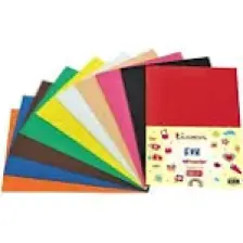 Masis A4 Ebat Yapışkanlı Eva 10 renk 1 Paket