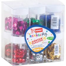 Mikro Pul Yuvarlak Gg-1208D 12 Li (1 Paket 12 Adet)
