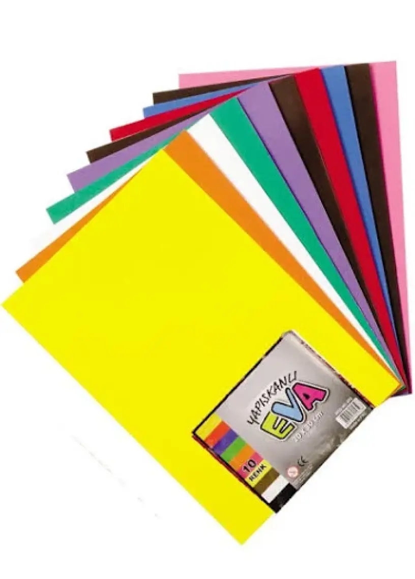 Lino Eva 20X30 10 Renk 2Mm. Yapışkanlı