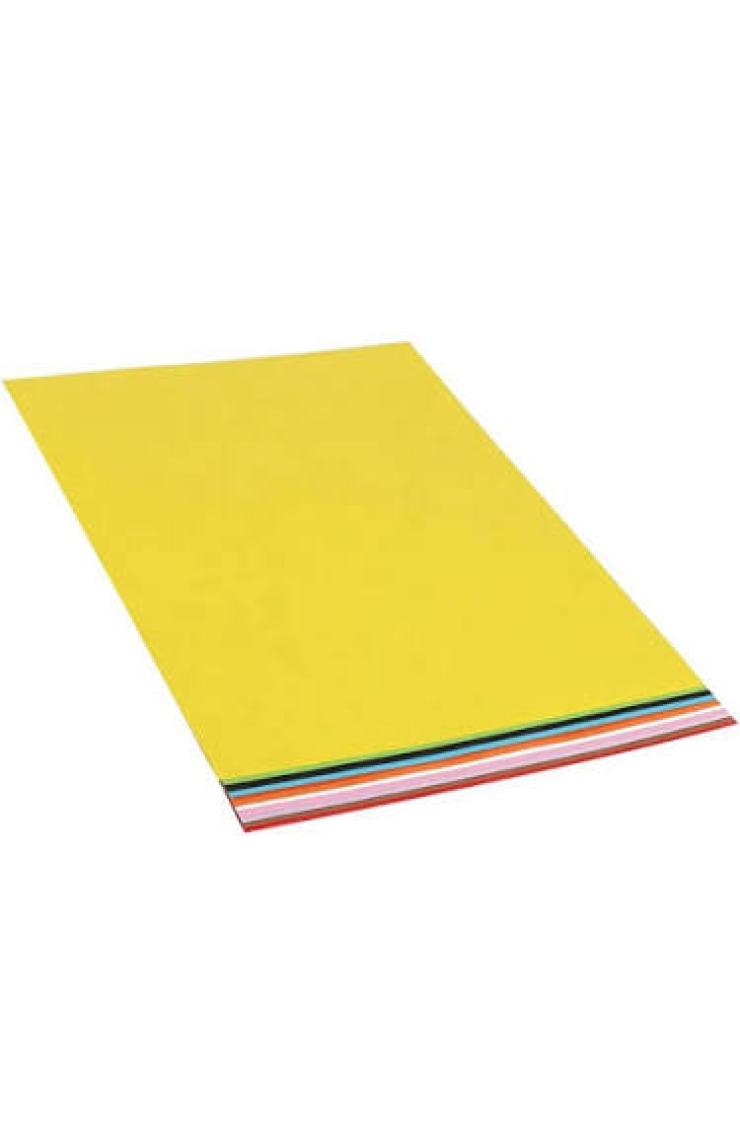K.Color 25*35 160Gr 10Lu Karışık Poş. Fon Kartonu