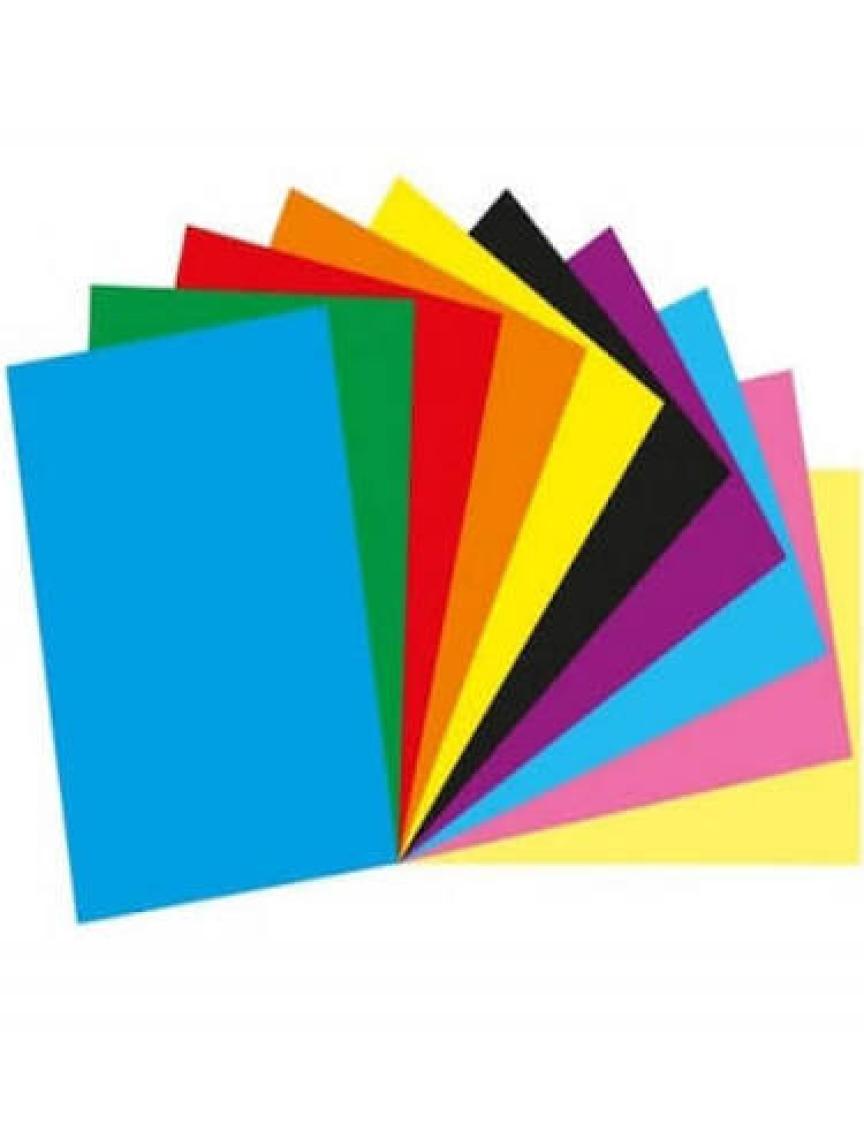 K.Color 25*35 160Gr 10Lu Karışık Poş. Fon Kartonu