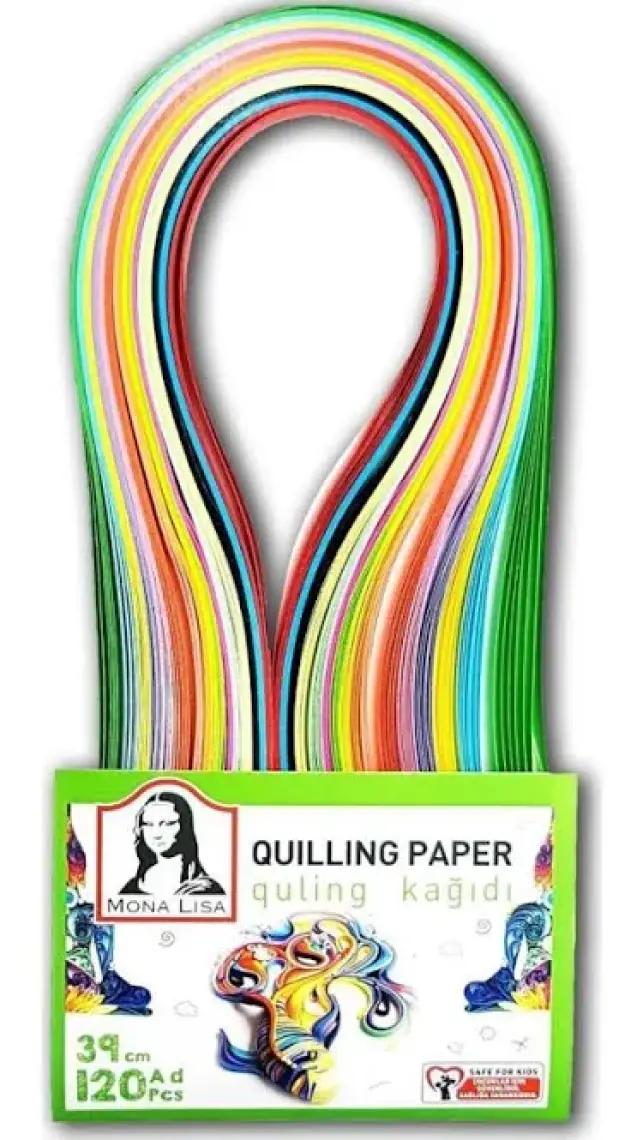 Mona Lisa Quilling Paper Quling Kağıdı 39 cm 120'LI