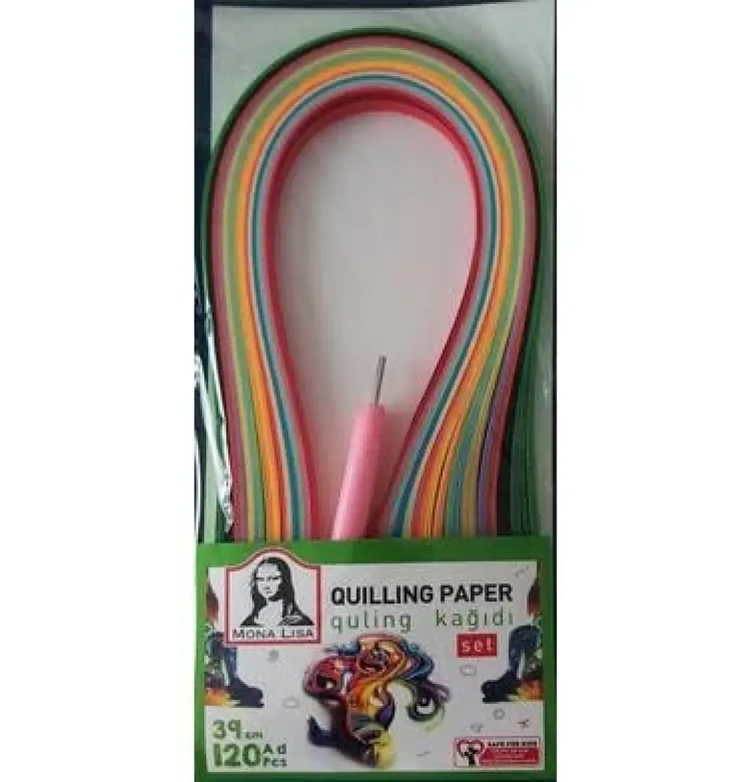 Mona Lisa Quilling Paper Quling Kağıdı 39 cm 120'LI