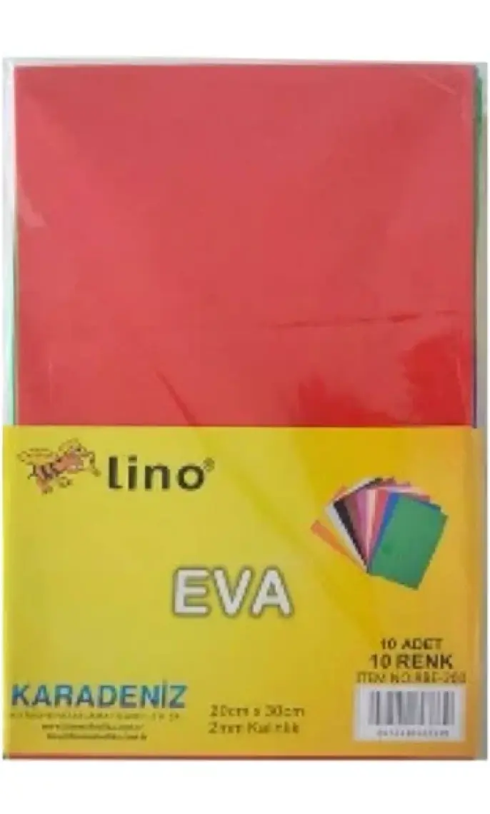 Lino Eva 20X30 10 Renk 2Mm Rbe-200