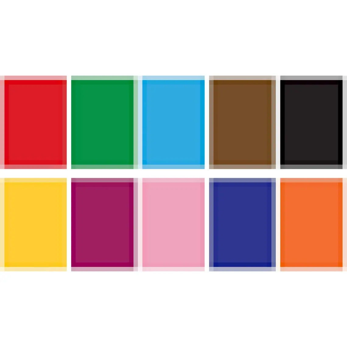 K.Color 10Lu Karş.Standart Elişi Kağıdı