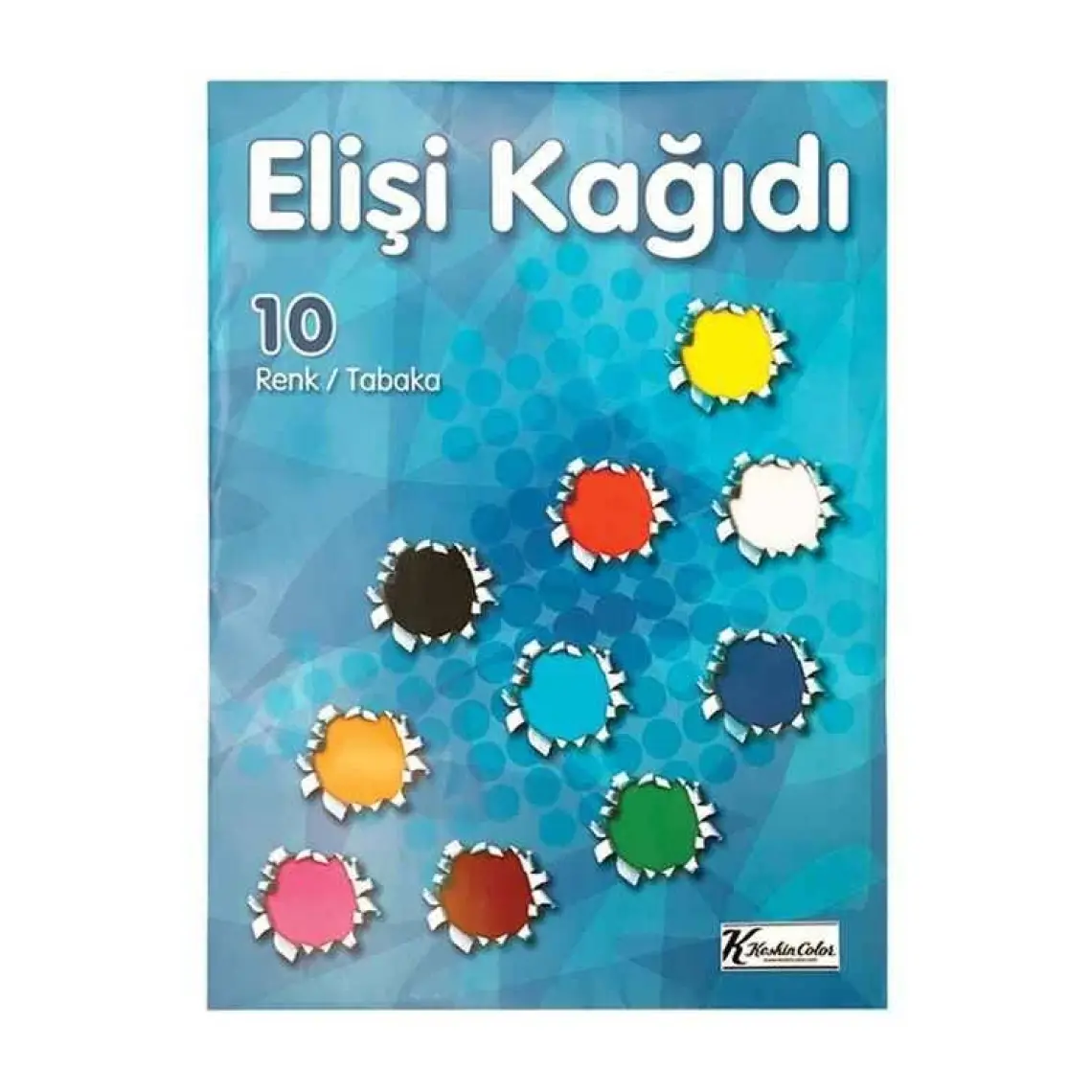 K.Color 10Lu Karş.Standart Elişi Kağıdı