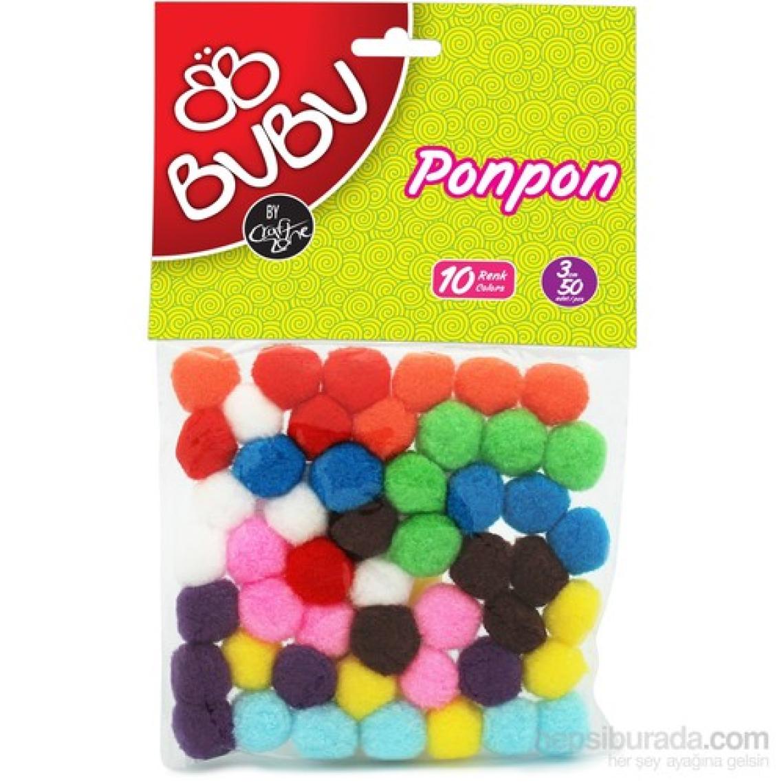 Bubu Ponpon 3Cm 50'Li Karma 00110