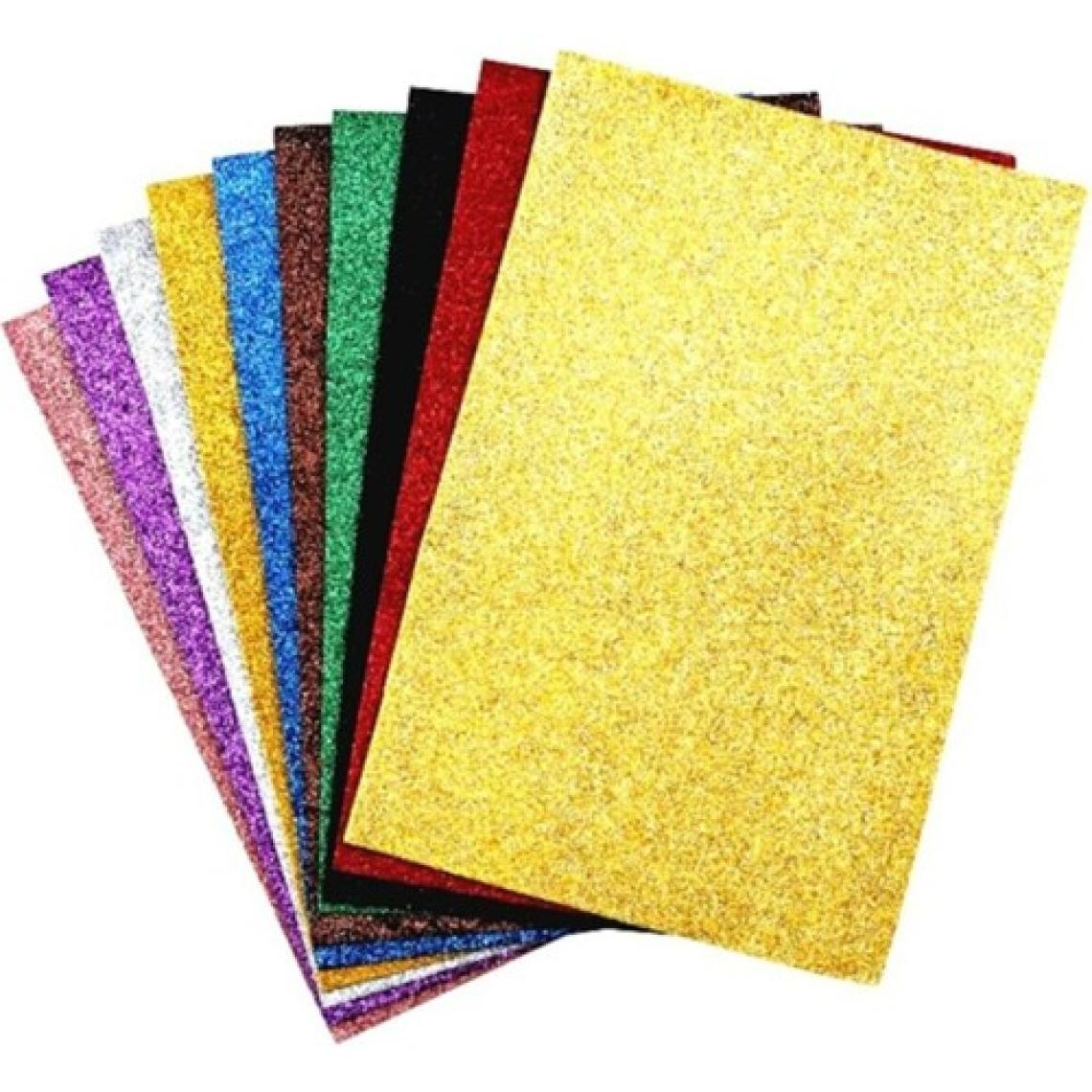 Edu Educolor Educolors Simli Eva A4 10 Renk Karma Paket