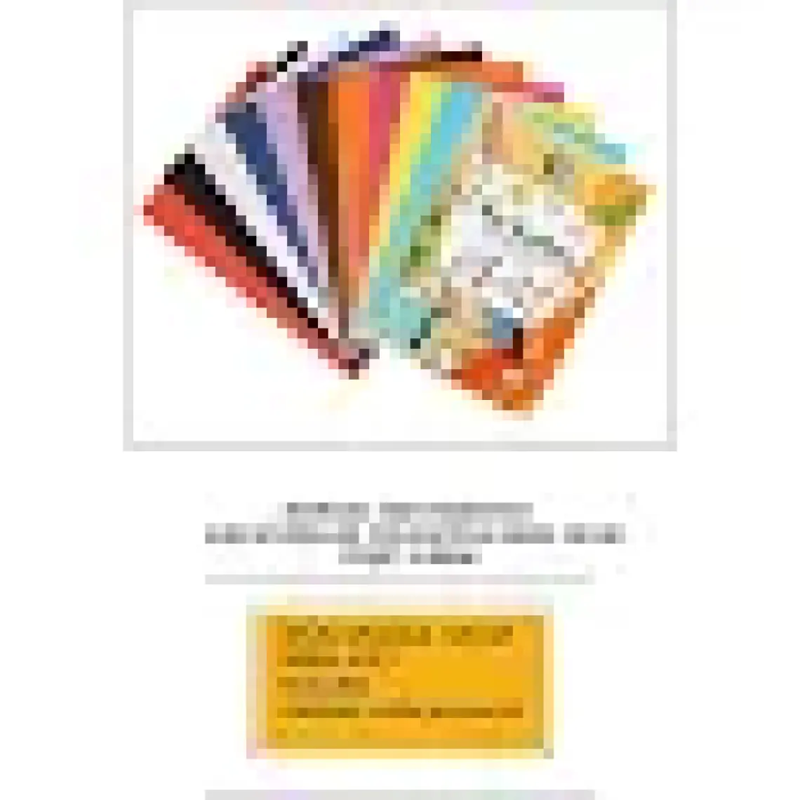 Alex Schoeller Fon Kartonu 25X35 120Gr Poşet 10 Lu Alx-194