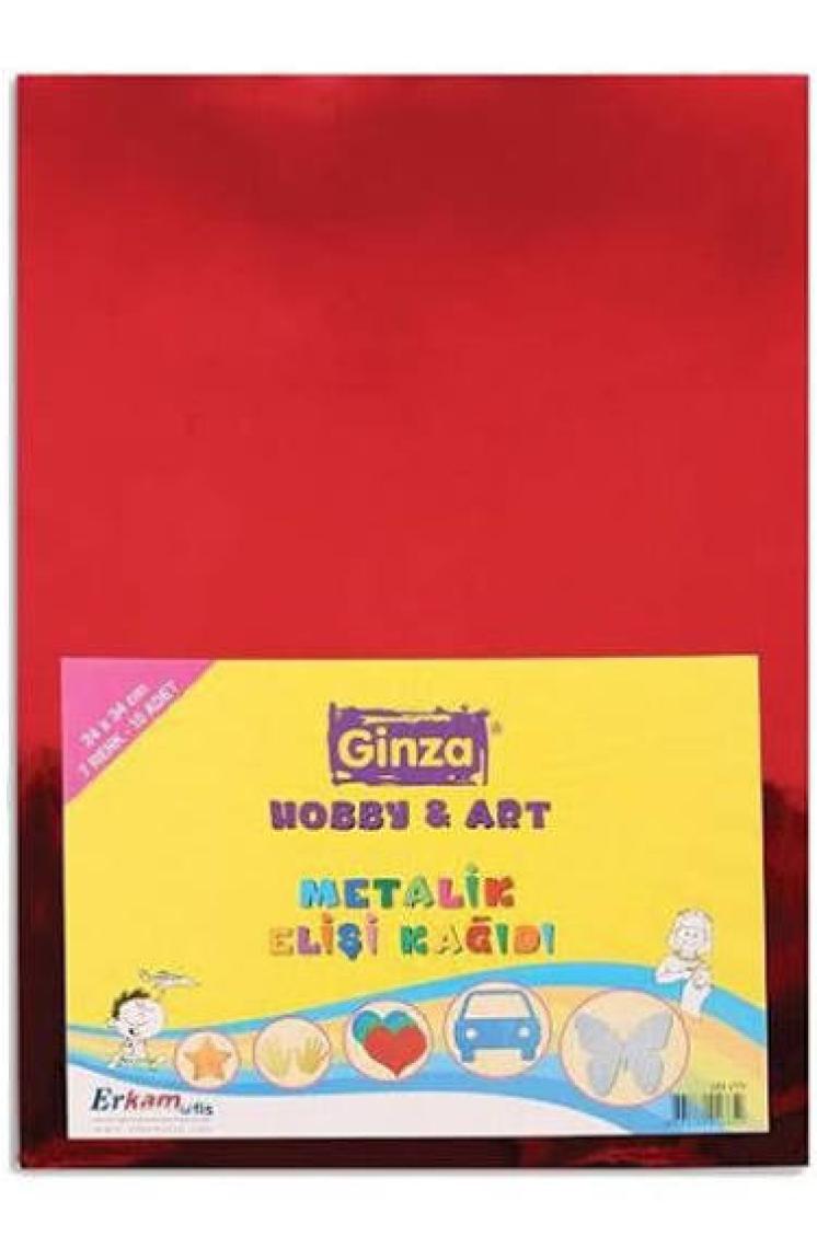 Ginza Metalik Elişi Kağ.A4 10 Lu Gn 279/100