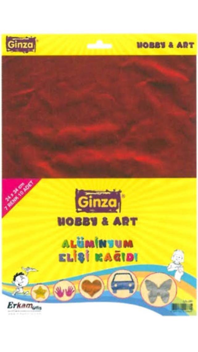 Ginza Metalik Elişi Kağ.A4 10 Lu Gn 279/100
