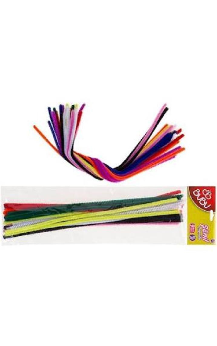 Bubu Şönil 30CM 9 Renk 25'li 00104