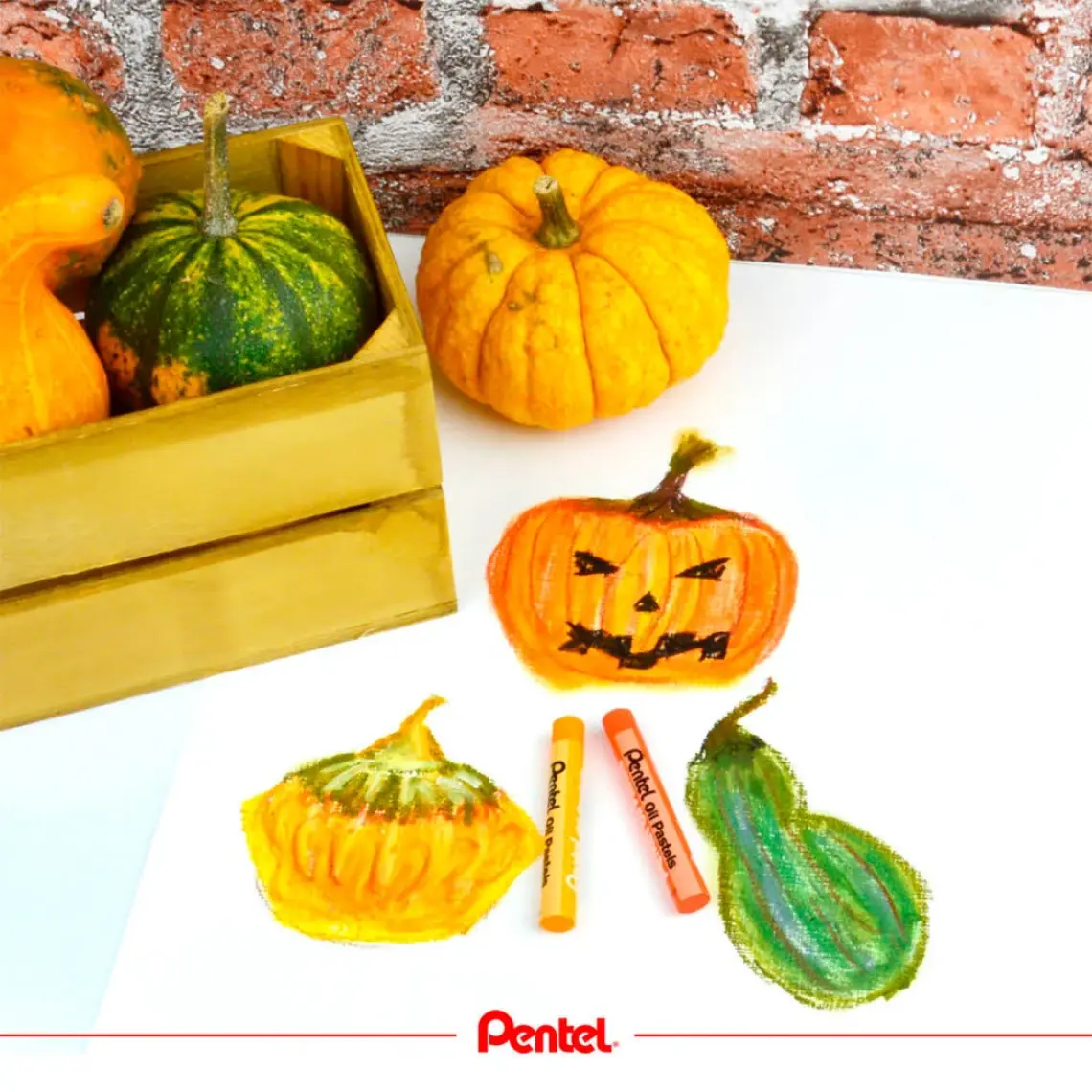 Pentel Arts Yağlı Pastel Boya - 36 Renk / YPHN36