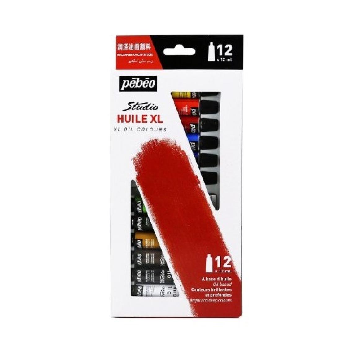 Pebeo 12 ml. 12'li Yağlı Boya Seti 666012