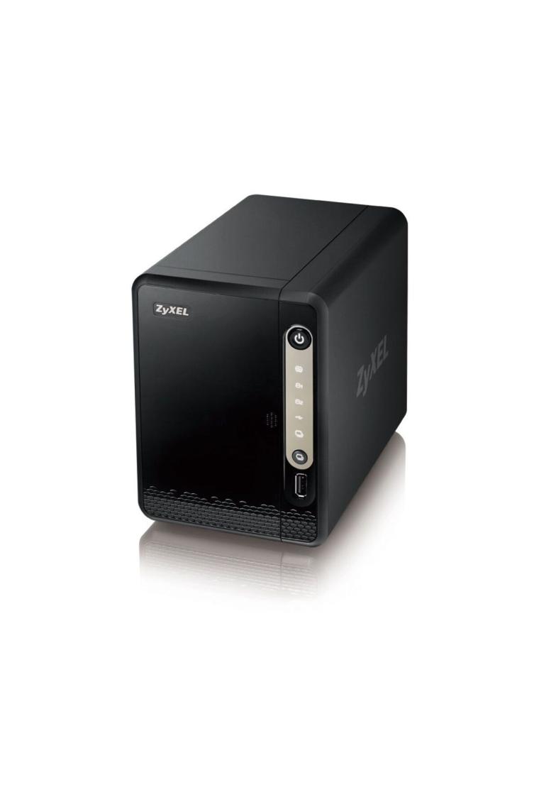Zyxel NAS326 2-Disk Slotlu  2.5"/3.5" SATA I/II Harddisk DLNA myZyxelcloud DDNS ISCSI Destekli Uzaktan Yönetilebilir Ağ Veri Depolama Cihazı