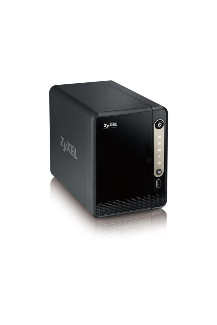 Zyxel NAS326 2-Disk Slotlu  2.5"/3.5" SATA I/II Harddisk DLNA myZyxelcloud DDNS ISCSI Destekli Uzaktan Yönetilebilir Ağ Veri Depolama Cihazı