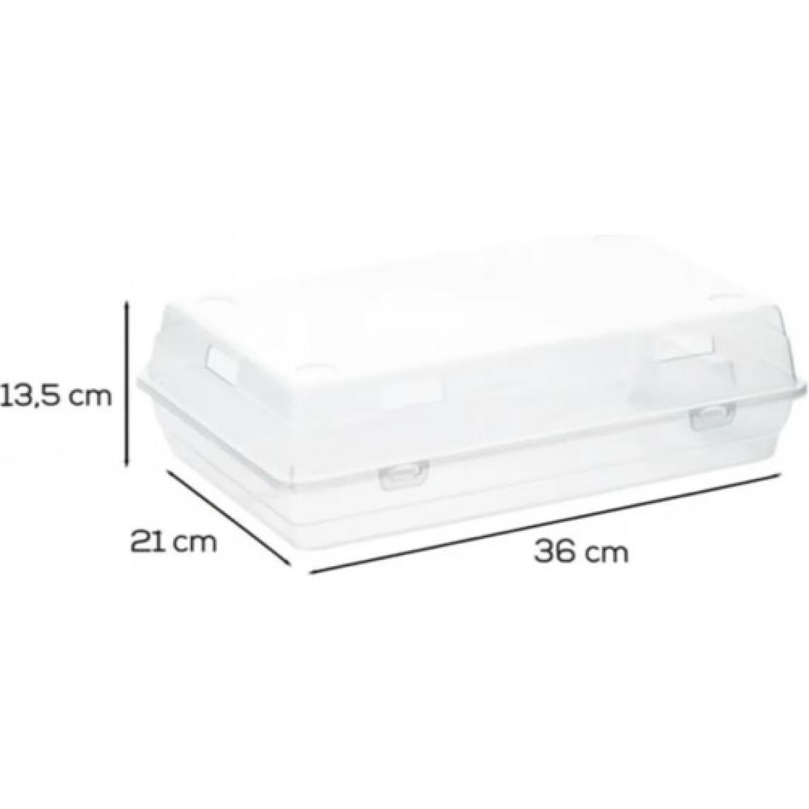 Mano Şeffaf Erkek Ayakkabı Kutusu 10 lu Paket