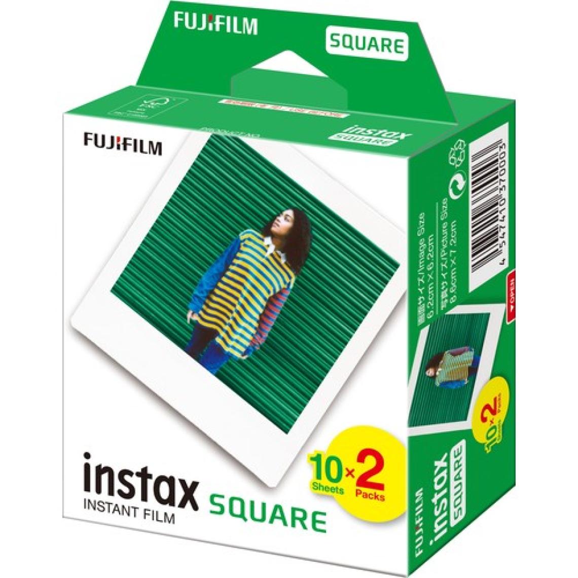 Fujifilm Instax Kare-Square Makineler İle Uyumlu 20'Li Film