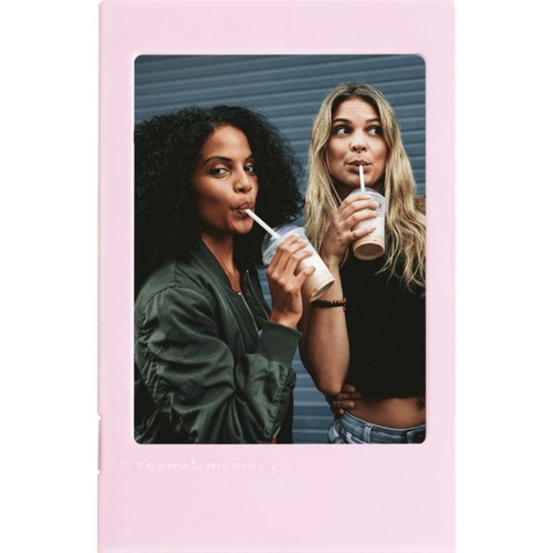 Fujifilm Instax Mini 12 Makine Uyumlu 20'li Film ve Pembe Fotoğraf Çerçevesi