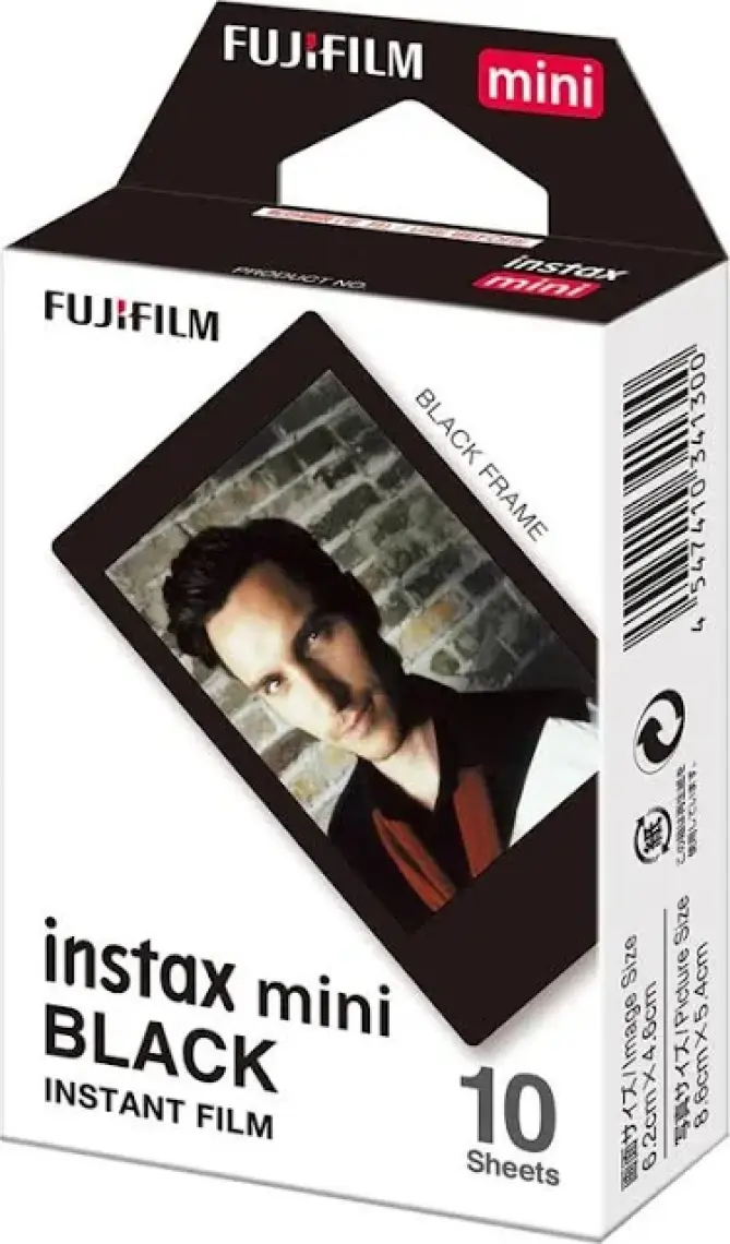 Fujifilm Instax Mini Black Edition 10'lu Film