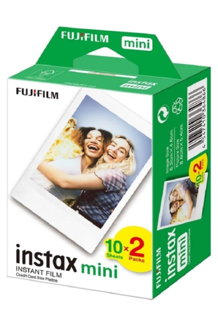 Fuji İnstax Mini 10x2 20 Sheets Fotoğraf Filmi 2 Paket (40 Poz)