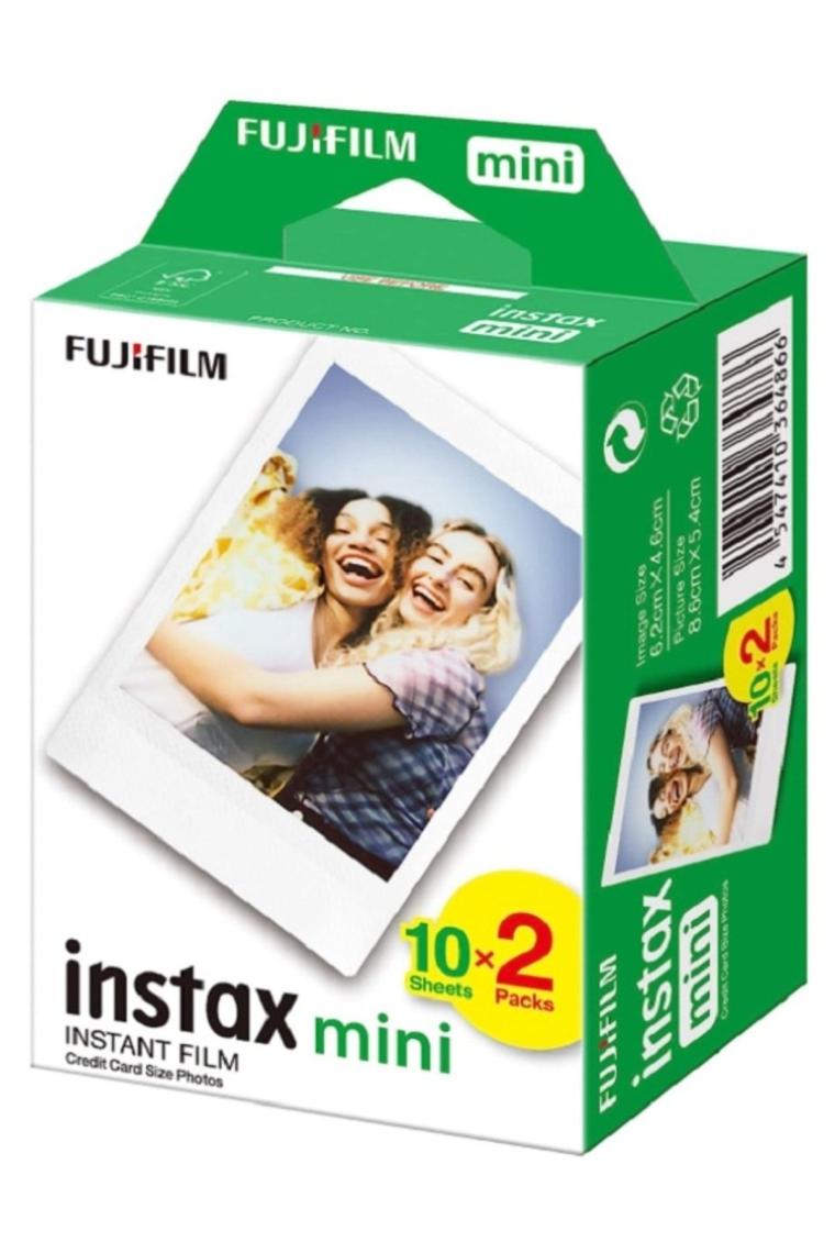 Fuji İnstax Mini 10x2 20 Sheets Fotoğraf Filmi 2 Paket (40 Poz)