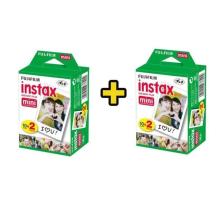 Fuji İnstax Mini 10x2 20 Sheets Fotoğraf Filmi 2 Paket (40 Poz)