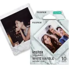 Instax Square Whitemarble 10'lu Kare Özel Film