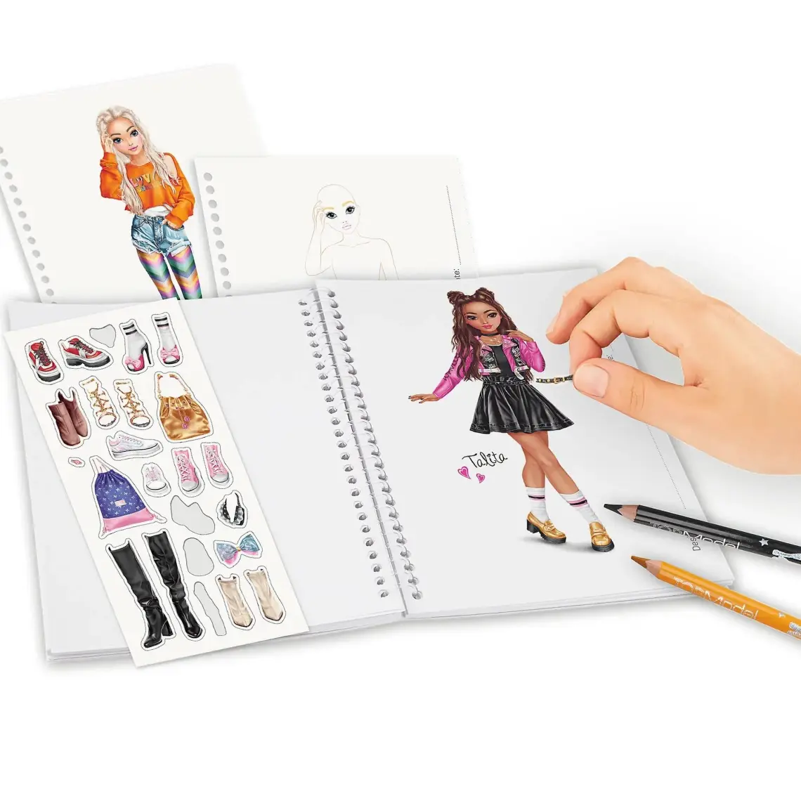 Topmodel Cep Boyama Kitabı