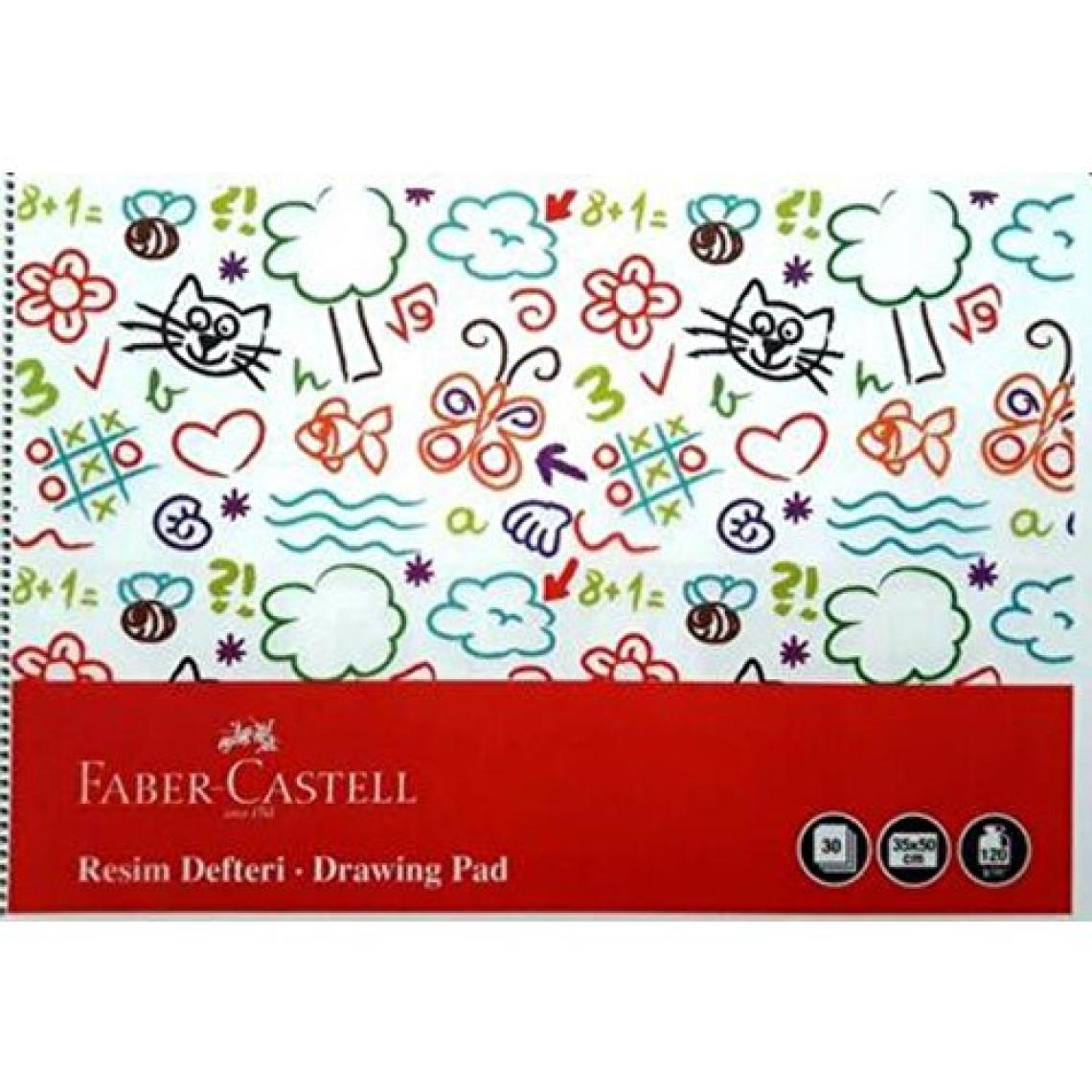 Faber-Castell 35 x 50 cm Pp Kapak Eğlenceli Resim Defteri 30 Yaprak