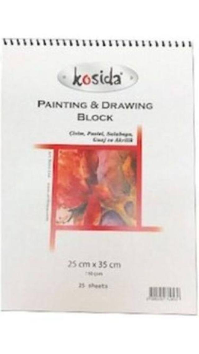 Kosida Resim Defteri Kindergarden 130G 25 x 35 25 Yaprak.