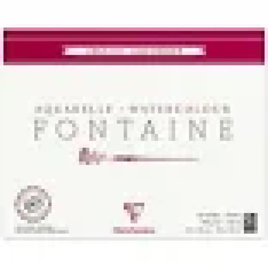 Clairefontaine Fontaine 24x30 cm 10 Sayfa Kenarı Yapışkanlı Suluboya Bloğu FT96414