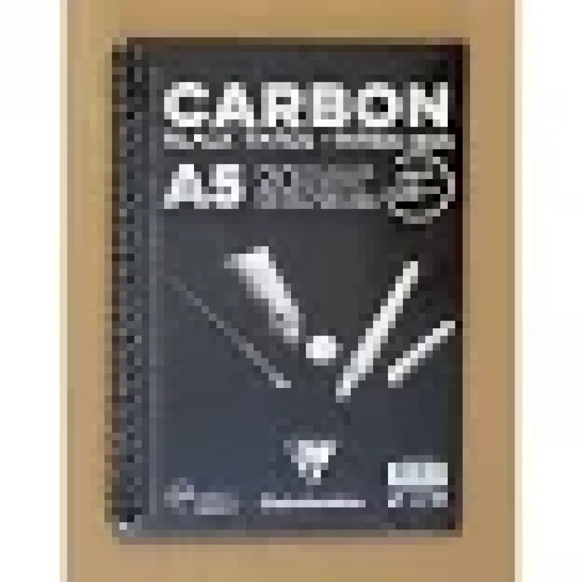 Clairefontaine Resim Defteri Carbon A5 Siyah Defter 20 Yaprak 97617