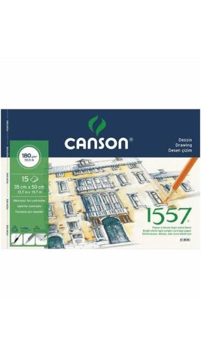 Canson 18015 Resim Defteri 180 gr 35 x 50 cm