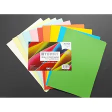 Temat A4 Fotokopi Kağıdı 5*10=50 Adet Karışık Renk