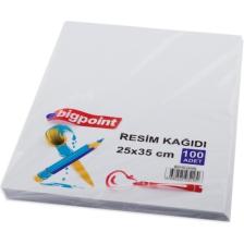 Bigpoint Resim Kağıdı 25X35CM 100'LÜ Paket