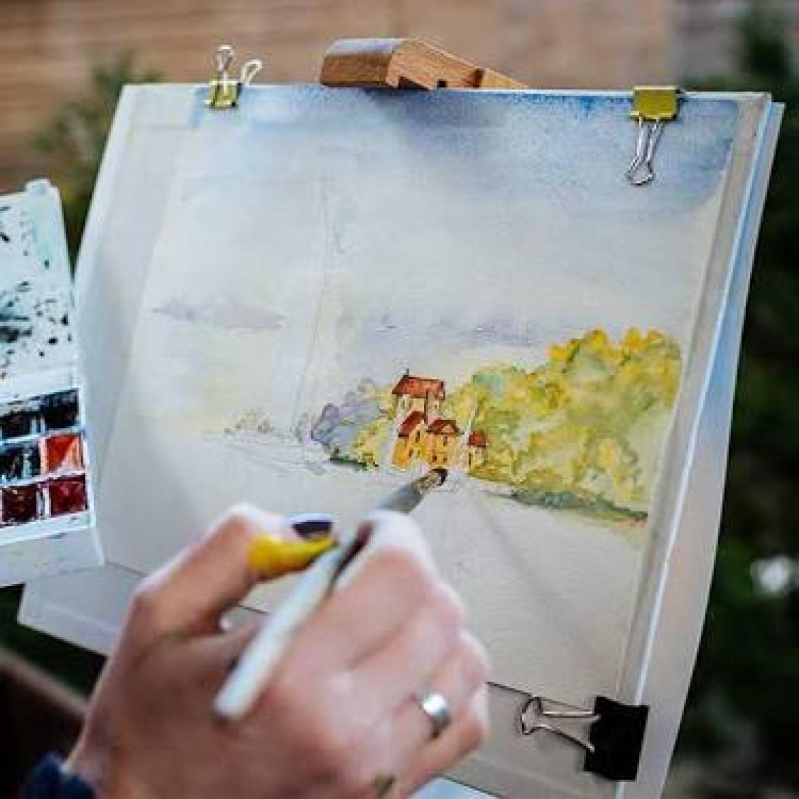 Clairefontaine Resim Defteri Etival Watercolor Suluboya 24X32 300Gr 30 Sayfa 93432