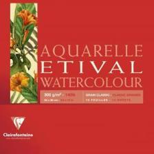 Clairefontaine Resim Defteri Etival Watercolor Suluboya 24X32 300Gr 30 Sayfa 93432