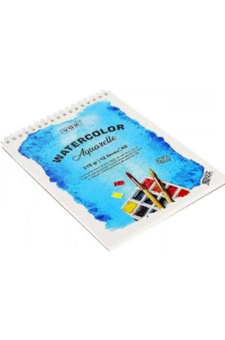 Vox Suluboya Aquarell Resim Defteri A5 315 gr 12 Sayfa