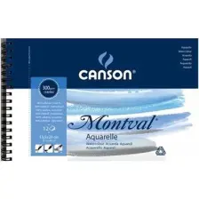 Canson Montval Blok 300Gr 13,5X21 12Yp